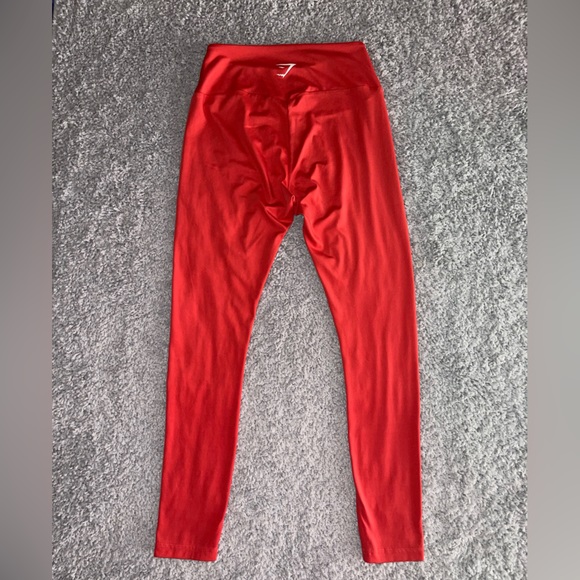 Gymshark Training Leggings Coral Women's Size Small - Picture 4 of 4